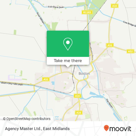 Agency Master Ltd. map