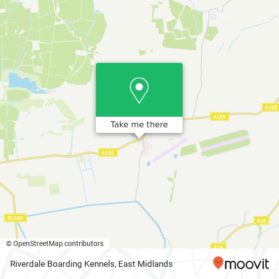 Riverdale Boarding Kennels map
