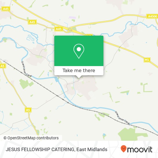 JESUS FELLOWSHIP CATERING map