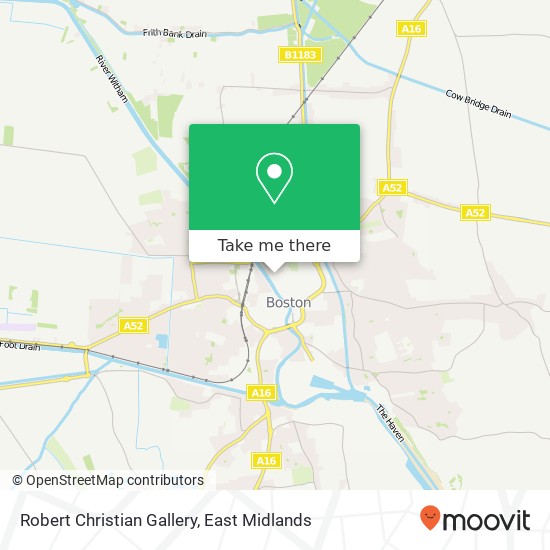 Robert Christian Gallery map