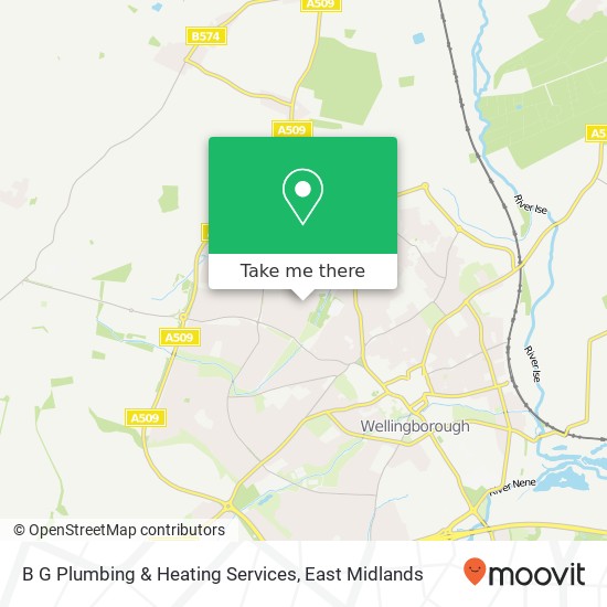 B G Plumbing & Heating Services map