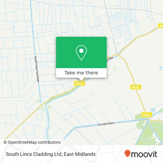 South Lincs Cladding Ltd map
