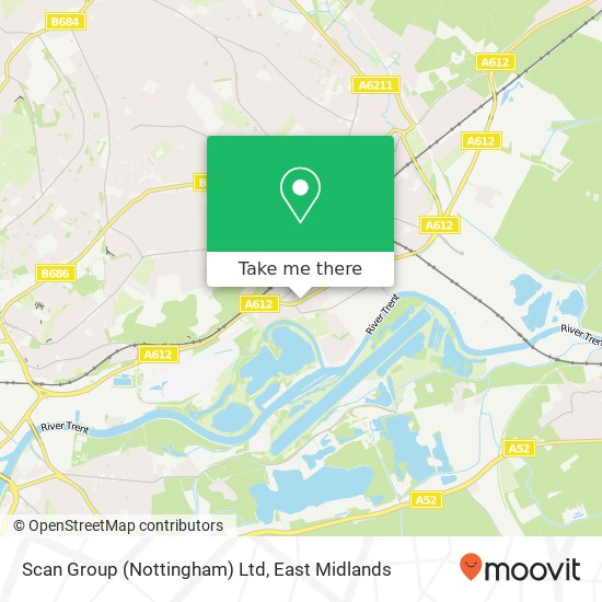 Scan Group (Nottingham) Ltd map