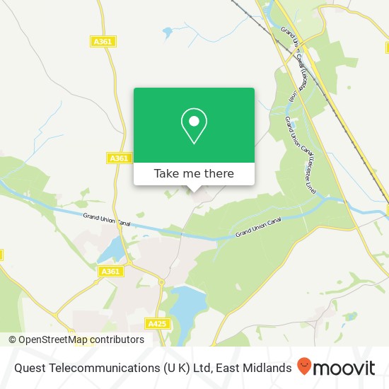 Quest Telecommunications (U K) Ltd map