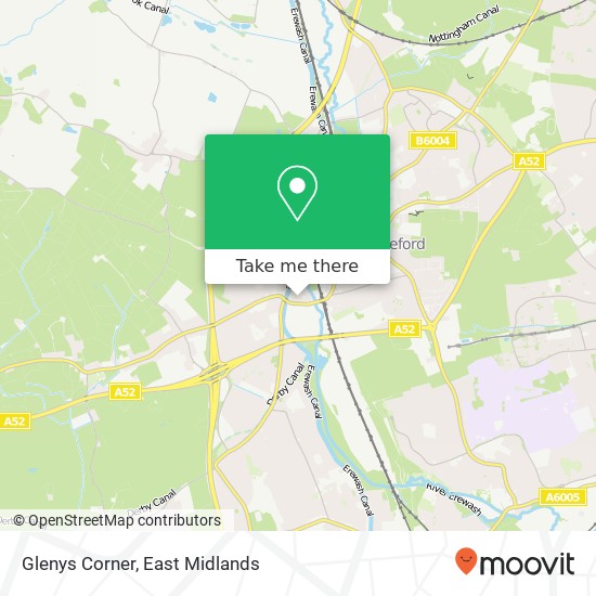 Glenys Corner map