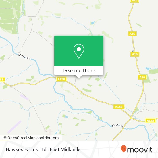 Hawkes Farms Ltd. map