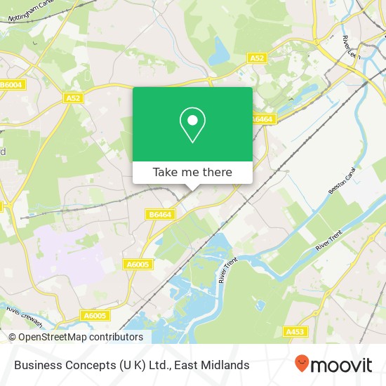 Business Concepts (U K) Ltd. map