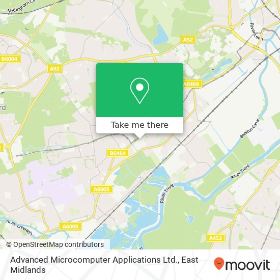 Advanced Microcomputer Applications Ltd. map