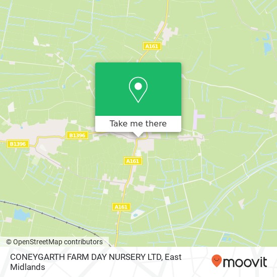 CONEYGARTH FARM DAY NURSERY LTD map