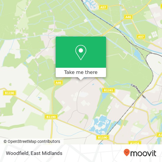 Woodfield map