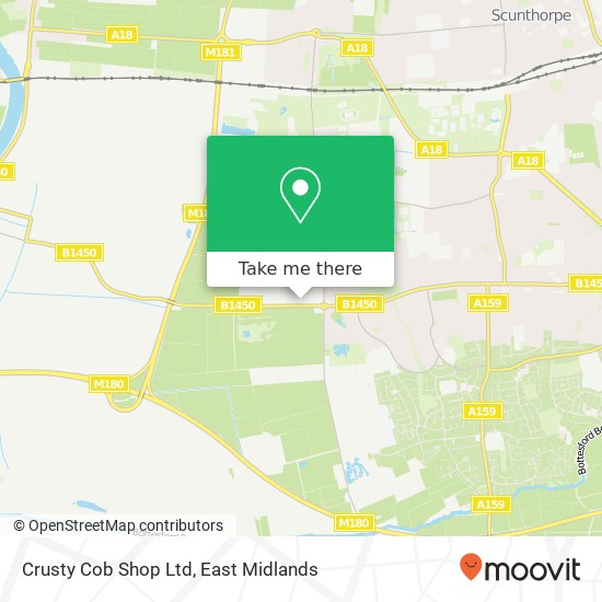 Crusty Cob Shop Ltd map