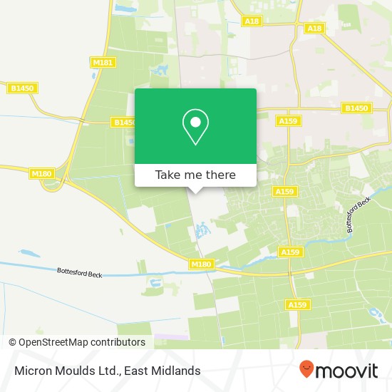 Micron Moulds Ltd. map