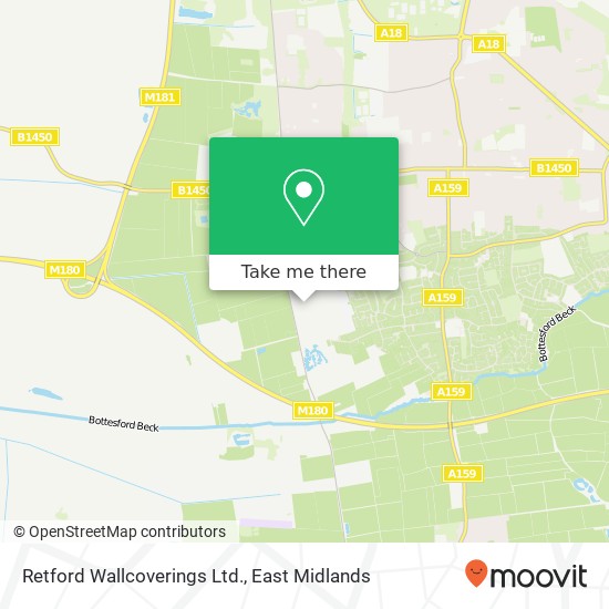 Retford Wallcoverings Ltd. map