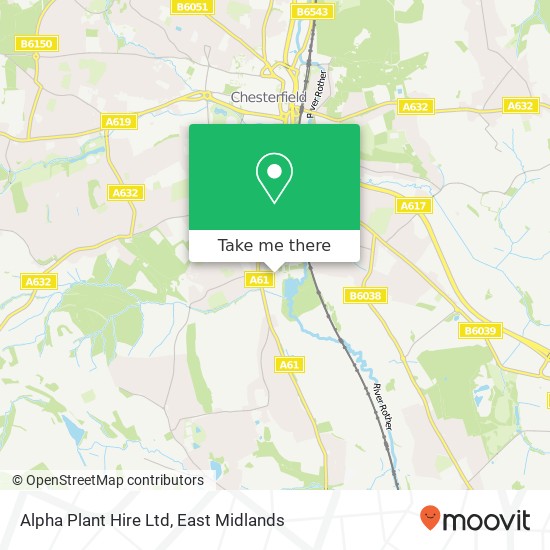 Alpha Plant Hire Ltd map