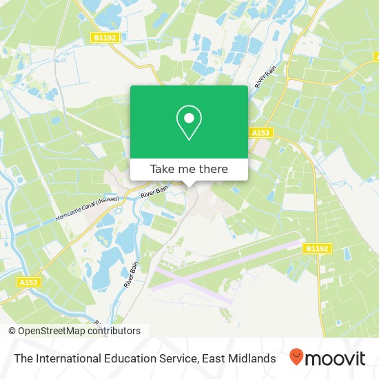 The International Education Service map
