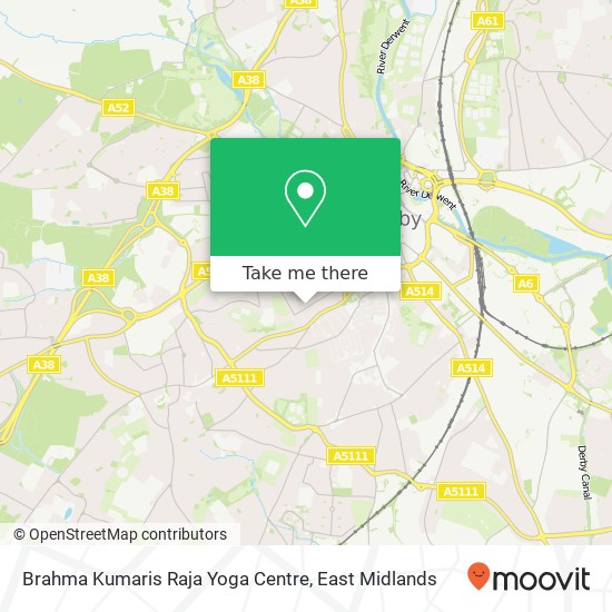 Brahma Kumaris Raja Yoga Centre map