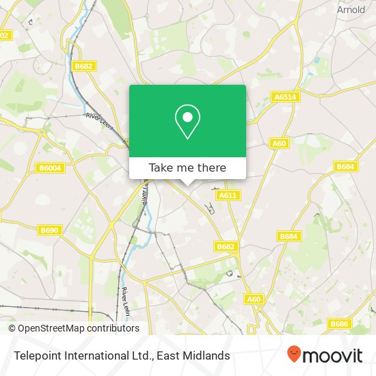 Telepoint International Ltd. map