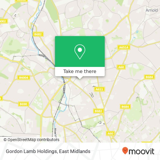 Gordon Lamb Holdings map