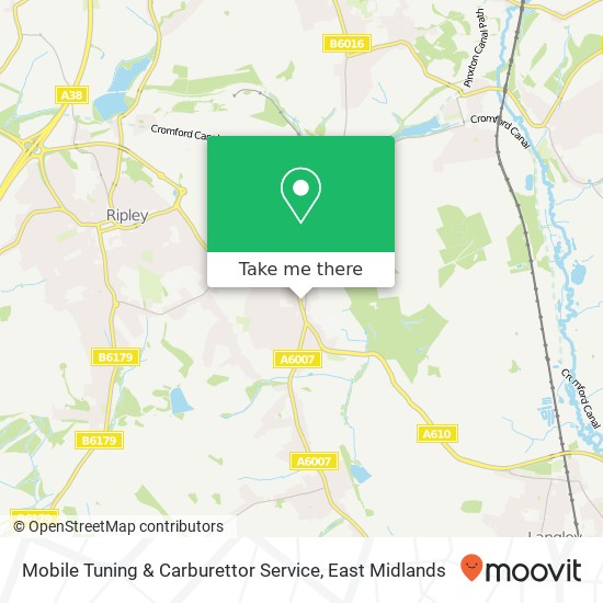 Mobile Tuning & Carburettor Service map