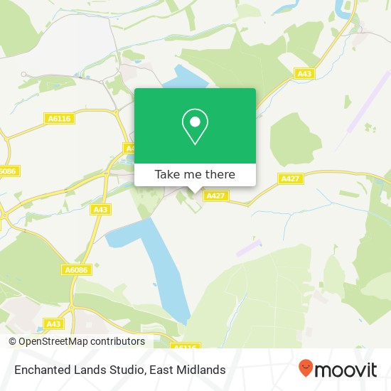 Enchanted Lands Studio map