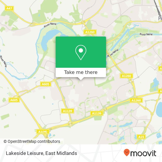 Lakeside Leisure map
