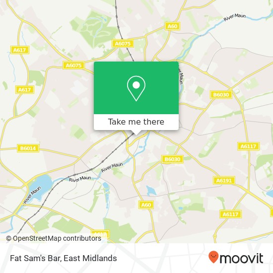 Fat Sam's Bar map