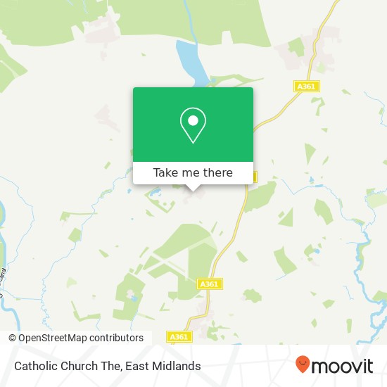 Catholic Church The map