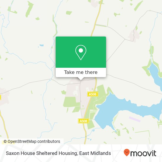 Saxon House Sheltered Housing map