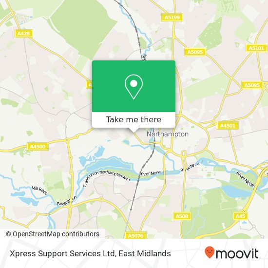 Xpress Support Services Ltd map