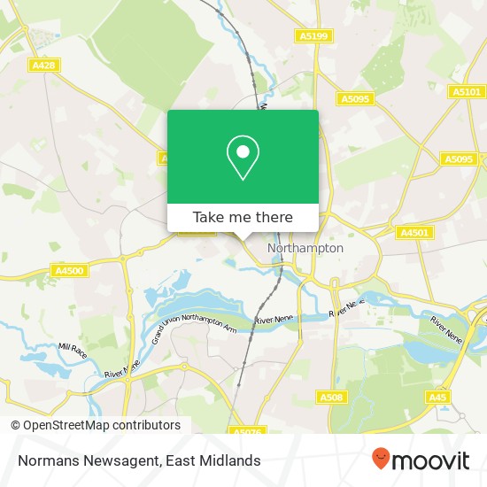 Normans Newsagent map