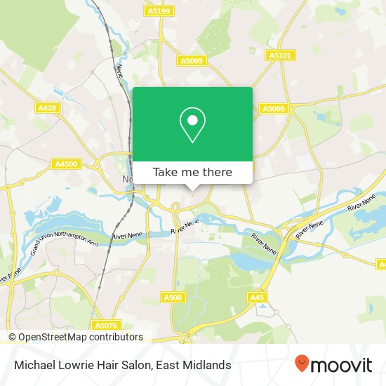 Michael Lowrie Hair Salon map