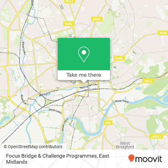 Focus Bridge & Challenge Programmes map