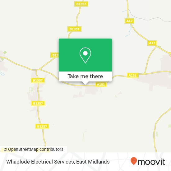 Whaplode Electrical Services map