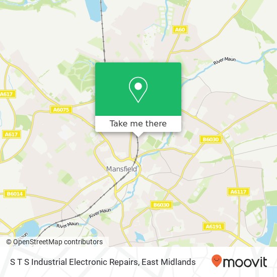 S T S Industrial Electronic Repairs map