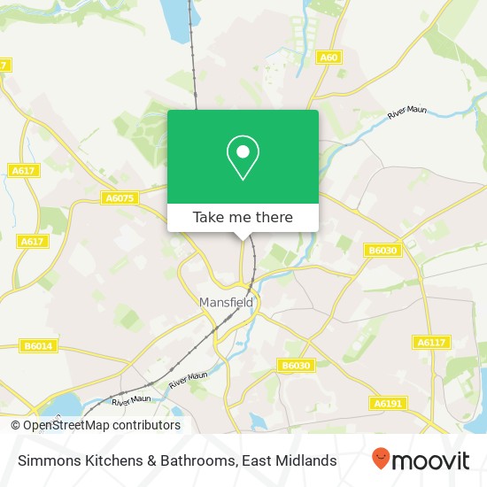 Simmons Kitchens & Bathrooms map