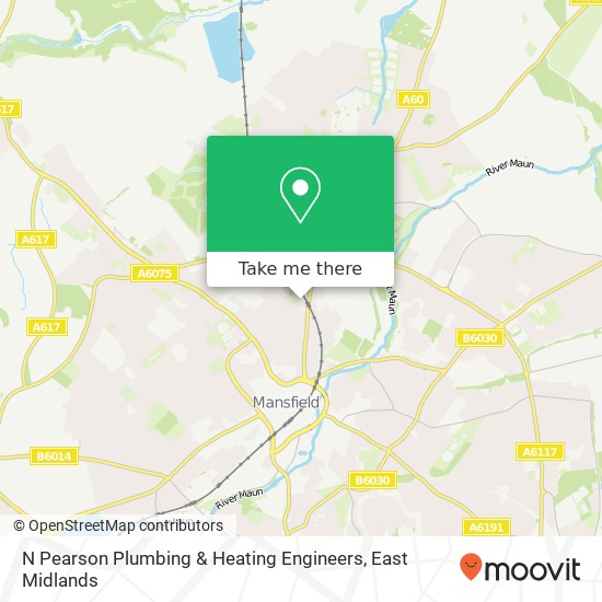 N Pearson Plumbing & Heating Engineers map