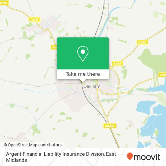 Argent Financial Liability Insurance Division map