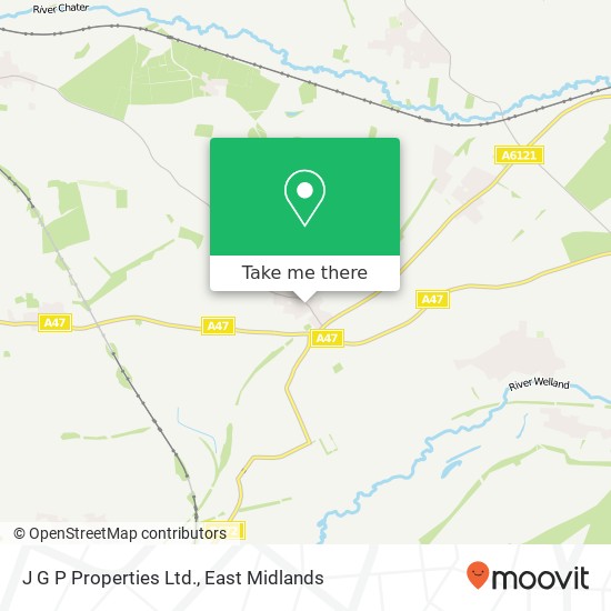 J G P Properties Ltd. map