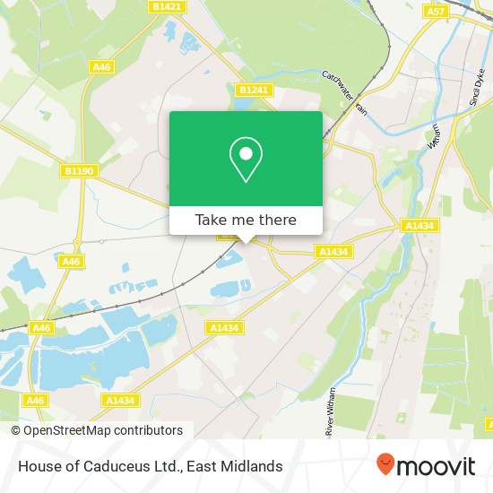 House of Caduceus Ltd. map