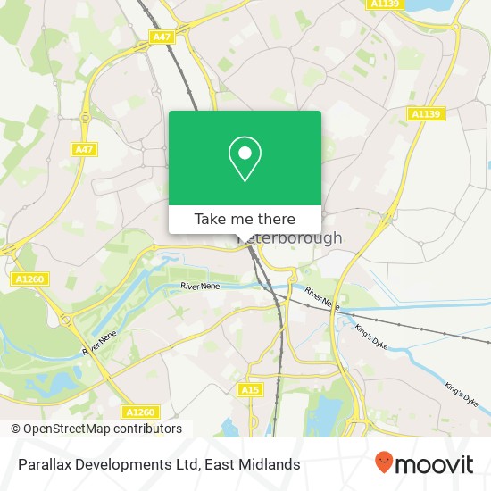Parallax Developments Ltd map