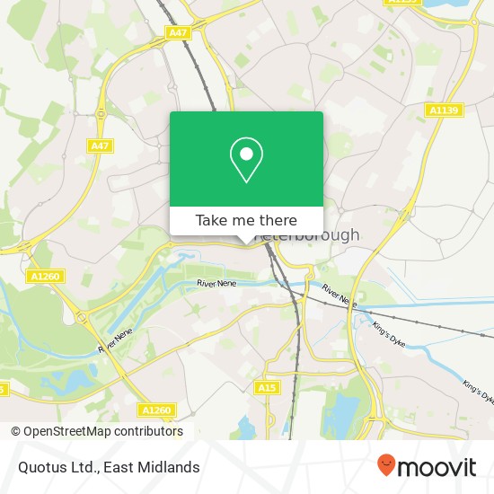 Quotus Ltd. map