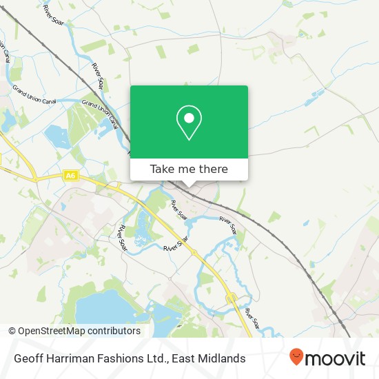 Geoff Harriman Fashions Ltd. map