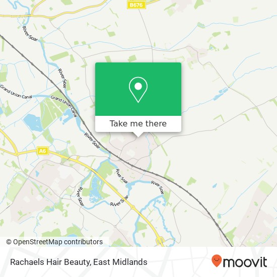 Rachaels Hair Beauty map