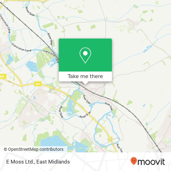 E Moss Ltd. map