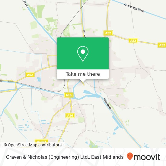Craven & Nicholas (Engineering) Ltd. map