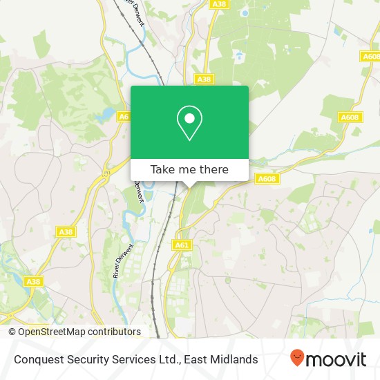 Conquest Security Services Ltd. map