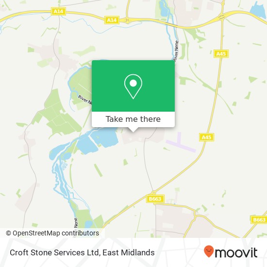 Croft Stone Services Ltd map