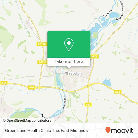 Green Lane Health Clinic The map