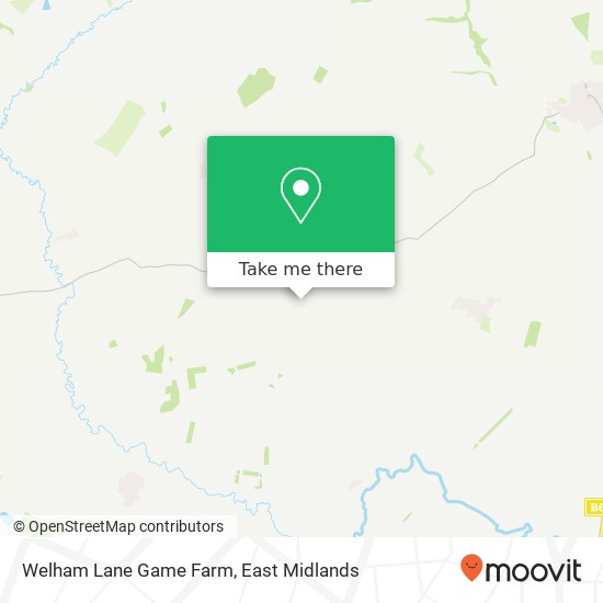 Welham Lane Game Farm map