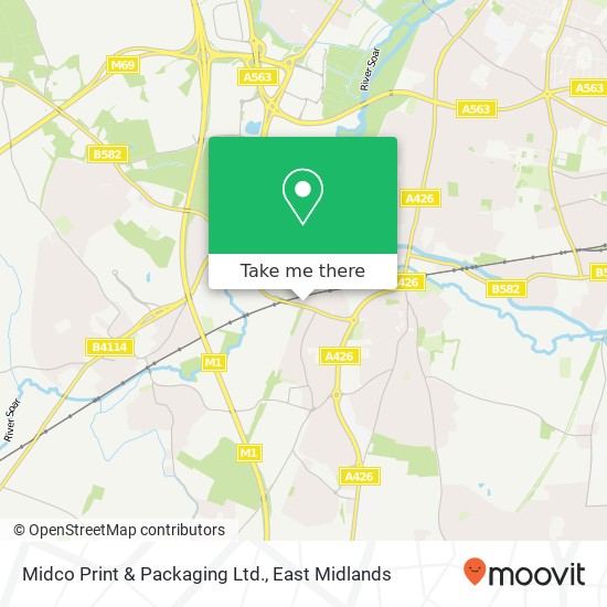 Midco Print & Packaging Ltd. map